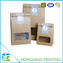 Custom Made Cheap Brown Kraft Food Packaging